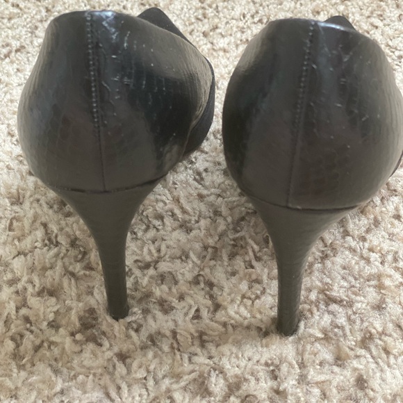 WORTHINGTON SUEDE WOMEN’S BLACK PUMPS SIZE 9 - Picture 8 of 14